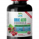 Uric Acid Support Capsules – Gout Support, 1430mg with Pomegranate 40% Extract, 1 Bottle Uric Acid Support Capsules – Gout Support, 1430mg with Pomegranate 40% Extract, 1 Bottle