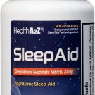 HealthA2Z® Sleep Aid | Doxylamine Succinate Tablets 25mg | 120 Counts (Pack of 1)