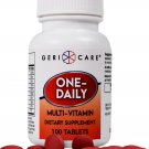 GeriCare One-Daily Multi-Vitamin Tablets Dietary Suplement 100 Count (Pack of 1)
