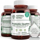 Natural Nutra Probiotic Quattro – Advanced Probiotic Supplement with 4 Powerful Strains Natural Nutra Probiotic Quattro – Advanced Probiotic Supplement with 4 Powerful Strains