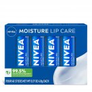 NIVEA Moisture Lip Care, Hydrating Lip Balm with Shea Butter, Nourishing Oils and Vitamin