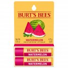 Burt's Bees Lip Balm - Watermelon, Lip Moisturizer With Responsibly Sourced Beeswax, Tint-Free