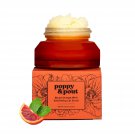 Poppy & Pout Natural Lip Scrub, Moisturizing Sugar Scrub for Dry Lips, Blood Orange Mint