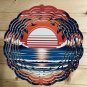 Tropical Sunset Wind Spinner
