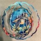 Sea Turtle Ocean Metal Wind Spinner