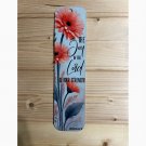 Joy of the Lord Floral Inspirational Bookmark 8 Inch