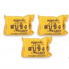 8x Ginger cool soap RABEN reduce wrinkles acne blemishes rashes deodorizes 130g.