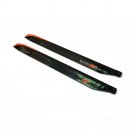 1 Pair FUNFLY 610mm Carbon Fiber Main Blade for 600 Class Helicopter 1 Pair FUNFLY 610mm Carbon Fiber Main Blade for 600 Class Helicopter