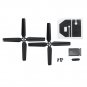 Eachine E200 PRO E200S E250 RC Helicopter Spart Parts Tail Blades