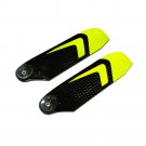 1 pair 105mm Carbon Fiber Tail Blade for 700 Class RC Helicopter 1 pair 105mm Carbon Fiber Tail Blade for 700 Class RC Helicopter
