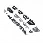 Eachine E135 2.4G 6CH Direct Drive Dual Brushless Flybarless RC Helicopter Spart Part Screws Set