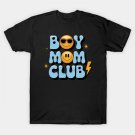 Boy Mom Club Mother'S Day Groovy Mother Mama T-Shirt