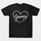 Funny Granny Heart For Grandma Mother Day T-Shirt