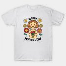 Dessin Mothers Day Flowers T-Shirt