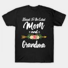 Blessed To Be Called Mom And Grandma Floral Mother'S Day T-Shirt_1 T-Shirt Blessed To Be Called Mom And Grandma Floral Mother'S Day T-Shirt_1 T-Shirt