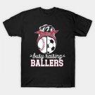 Busy Raising Ballers Baseball Soccer Bandana Mothers Day T-Shirt