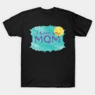I Love You Mom - Child'S Crayon Artwork T-Shirt I Love You Mom - Child'S Crayon Artwork T-Shirt
