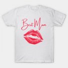 Best Mom With Kiss T-Shirt Best Mom With Kiss T-Shirt