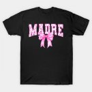 Madre Coquette Pink Chinoiserie Floral Bow Happy Mothers Day T-Shirt
