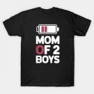 Mom Of 2 Boys From Son Mothers Day Birthday Women T-Shirt Mom Of 2 Boys From Son Mothers Day Birthday Women T-Shirt