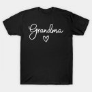 Grandma For Women Heart Mother'S Day T-Shirt Grandma For Women Heart Mother'S Day T-Shirt