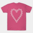 Pink Daisy Heart For Mothers Day T-Shirt Pink Daisy Heart For Mothers Day T-Shirt