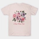 Best Mom Ever - Elegant Pastel Roses Bouquet T-Shirt
