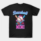 Baseball Mimi Ice Cream Drip Mother'S Day T-Shirt