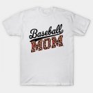 Baseball Mom Leopard Funny Softball Mom Mother'S Day T-Shirt Baseball Mom Leopard Funny Softball Mom Mother'S Day T-Shirt