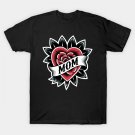 Mom Rose Heart Tattoo Mothers Day T-Shirt Mom Rose Heart Tattoo Mothers Day T-Shirt