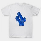 Women Fashion, Blue High Heels Mothers Day Gift Ideas T-Shirt Women Fashion, Blue High Heels Mothers Day Gift Ideas T-Shirt