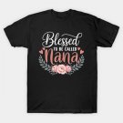 Blessed To Be Nana Women Grandma Mother'S Day T-Shirt