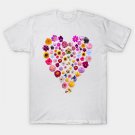 Heart Full Of Flowers Mothers Day Gift T-Shirt Heart Full Of Flowers Mothers Day Gift T-Shirt