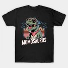 Momosaurus Dino Dinosaur Momo-Saurus T-Rex Mother'S Day Trex T-Shirt