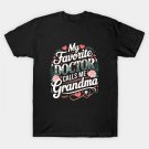 My Favorite Doctor Call Me Grandma Flower Happy Mother'S Day T-Shirt My Favorite Doctor Call Me Grandma Flower Happy Mother'S Day T-Shirt