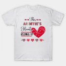 This Auntie'S Heart Belongs To T-Shirt