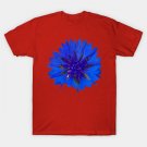 Cornflower Royal Blue Flower T-Shirt Cornflower Royal Blue Flower T-Shirt