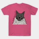 Majestic Animals Gray Maine Coon Cat T-Shirt Majestic Animals Gray Maine Coon Cat T-Shirt