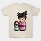 Kokeshis Mother And Daughter T-Shirt