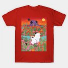 Desert Mom And Kittens T-Shirt