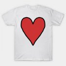 Red Heart Love For Valentines Day Graphic T-Shirt Red Heart Love For Valentines Day Graphic T-Shirt