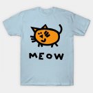 Cute Cat Says Meow For Kids T-Shirt Cute Cat Says Meow For Kids T-Shirt