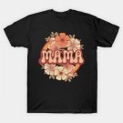 Groovy Mama Flowers Women Mother'S Day Wildflower Mom T-Shirt