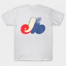 Defunct Montreal Expos Baseball T-Shirt Defunct Montreal Expos Baseball T-Shirt