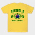 Australia Football Supporter 2026 Badge Design T-Shirt Australia Football Supporter 2026 Badge Design T-Shirt
