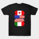 2026 World Soccer Fan Cup Canada USA Mexico T-Shirt