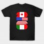 2026 World Soccer Fan Cup Canada USA Mexico T-Shirt