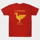 Liverpool Liverbird Retro Vintage BIG gold T-Shirt Liverpool Liverbird Retro Vintage BIG gold T-Shirt