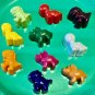 Set 23 Small Dinosaur Coloring Crayons Birthday Christmas-Stegosaurus T-Rex Triceratops