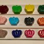 Set 23 Prince Hat Coloring Crayons-Princess Children Birthday Christmas School Party